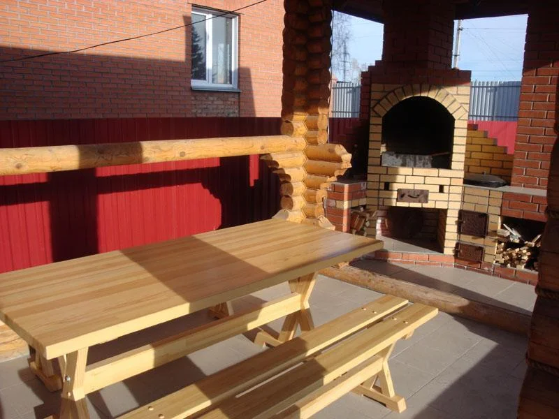 Аренда беседки с барбекю в Уютном Дворике г.Новосибирск