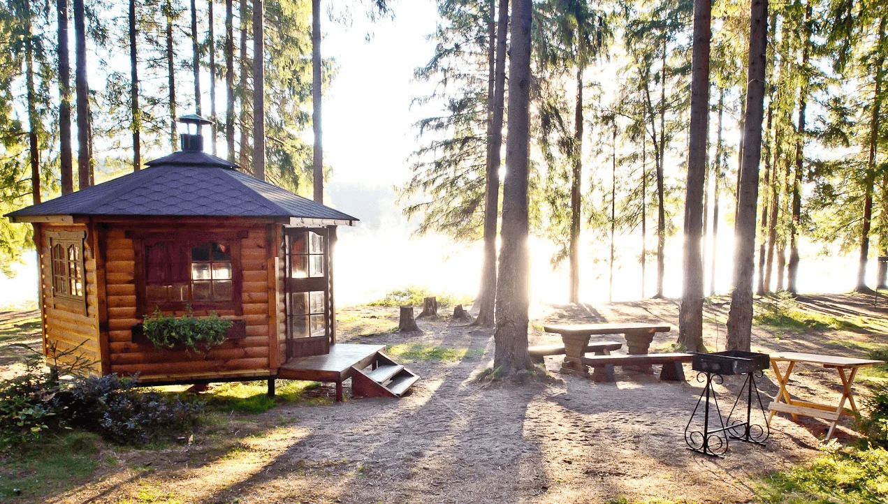 Беседка для пикника и отдыха в “Пейнтбол-Парке”