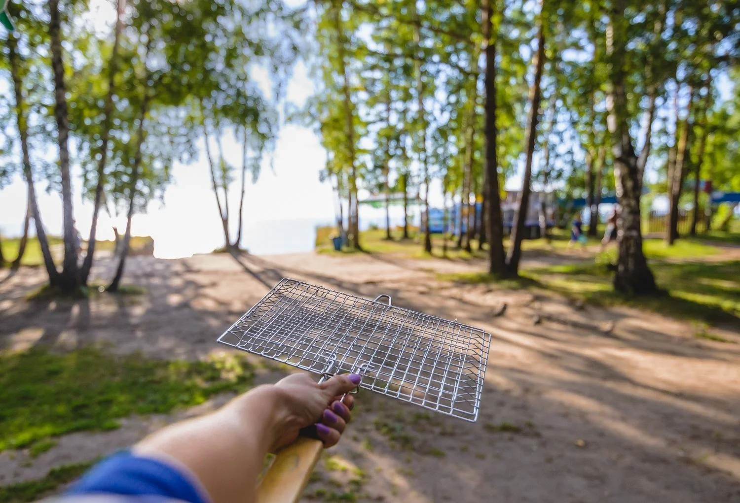 Мангальное место для пикника — Парк отдыха «На Камнях»