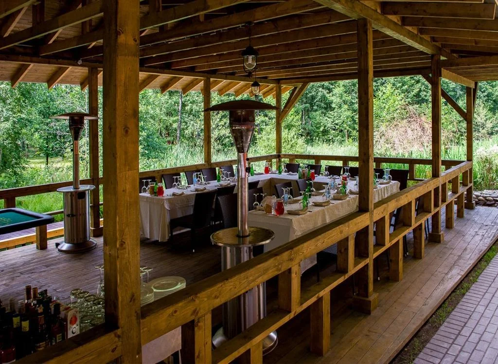 Беседка «Лесная» для проведения банкетов до 40 человек