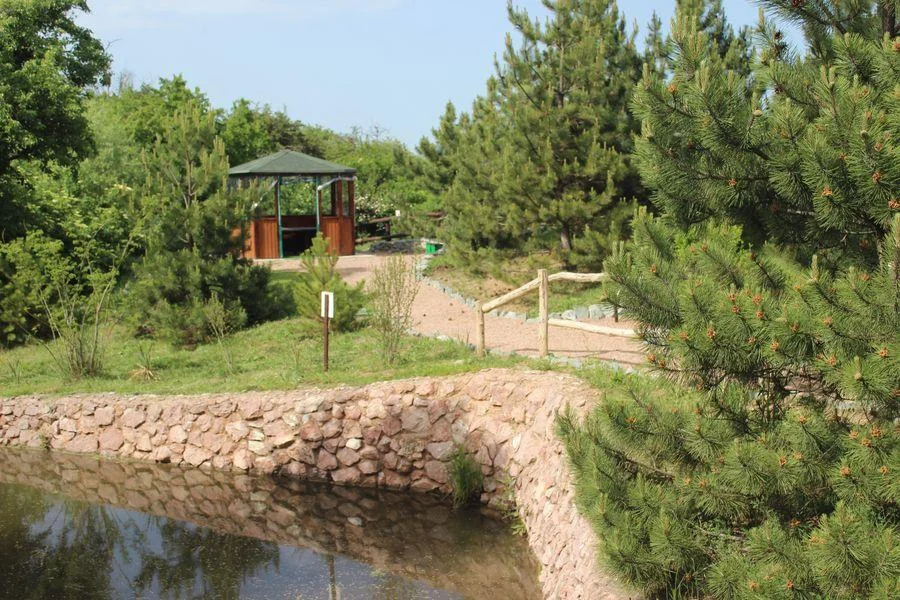 Мангальная зона вместимостью от 12 до 15 человек на Грушевом озере