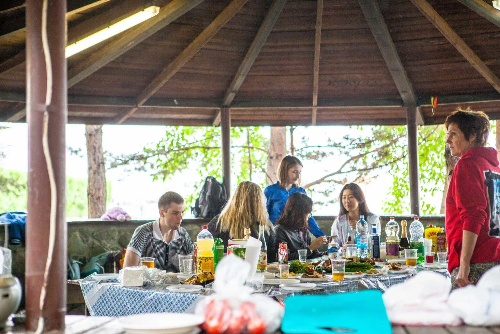 Беседка «Круглая» вместимостью до 30 человек