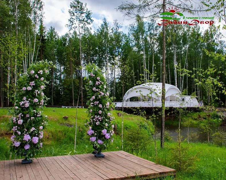 Беседка для шашлыка в Бердске — Парк отдыха «На Камнях»