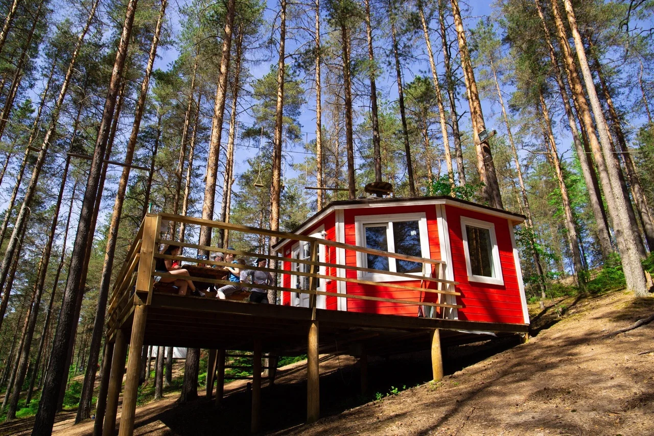 Отдых в гриль домике «Greenvald» на 20 человек