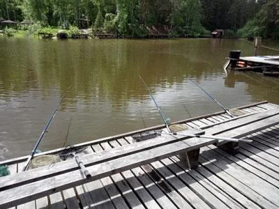 Аренда рыболовной беседки на 20 человек — Рыбалка на Калиновке