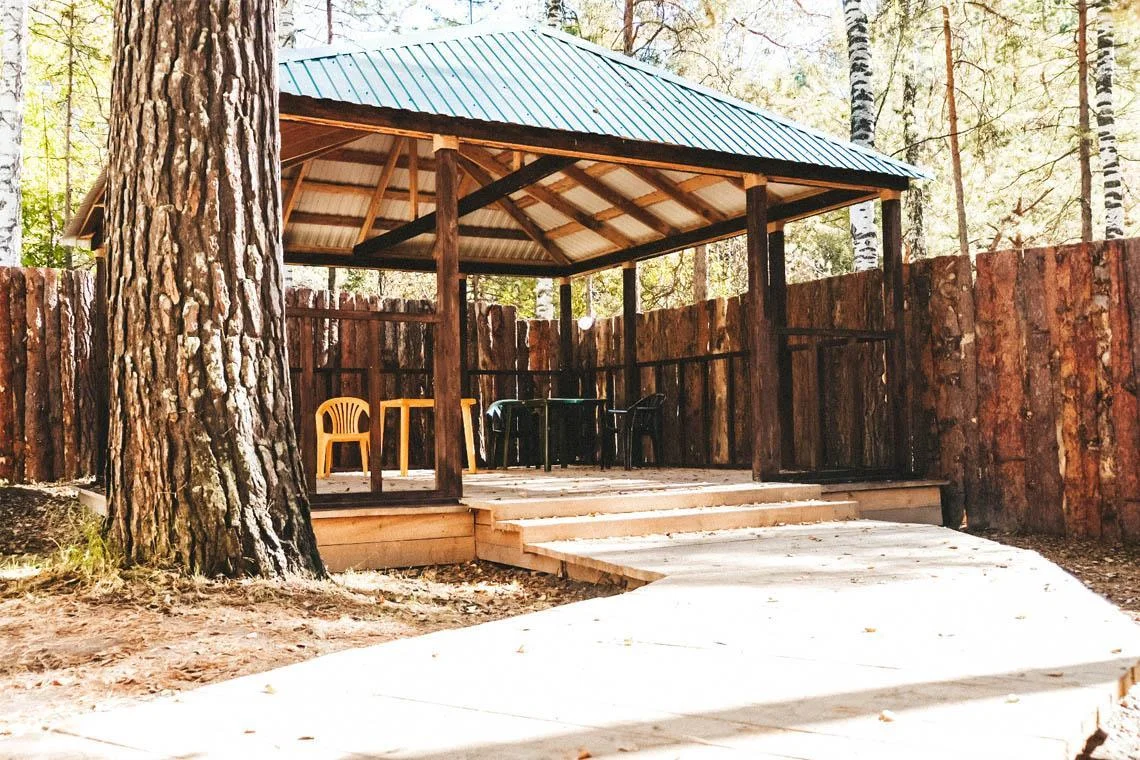 Аренда беседок для шашлыка в гостиничном комплексе «Меркурий»