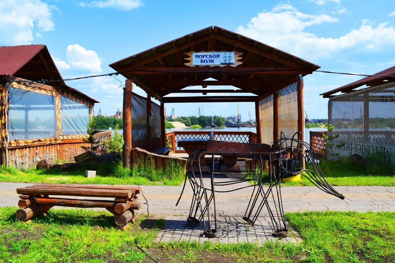 Отдых в небольших уютных беседках парка «Пиратский остров»