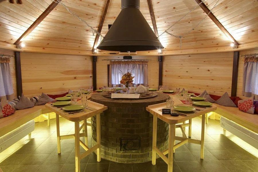 Гриль-домики в Уют-Клубе «Тепло» от 8 до 20 человек рядом с оз.Шарташ