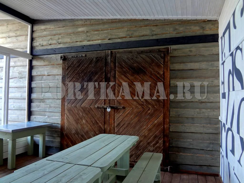 Аренда беседки «Лофт» в городском парке отдыха «Порт Кама» в Перми