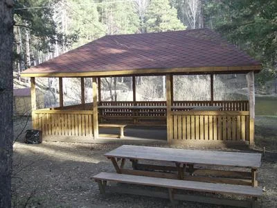 Корпоративная беседка на природе до 80 человек — Рыбалка на Калиновке