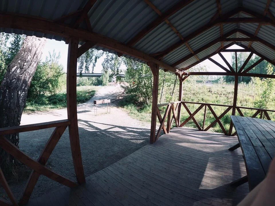 Аренда беседок Бугринский пляж (до 25 человек) г. Новосибирск