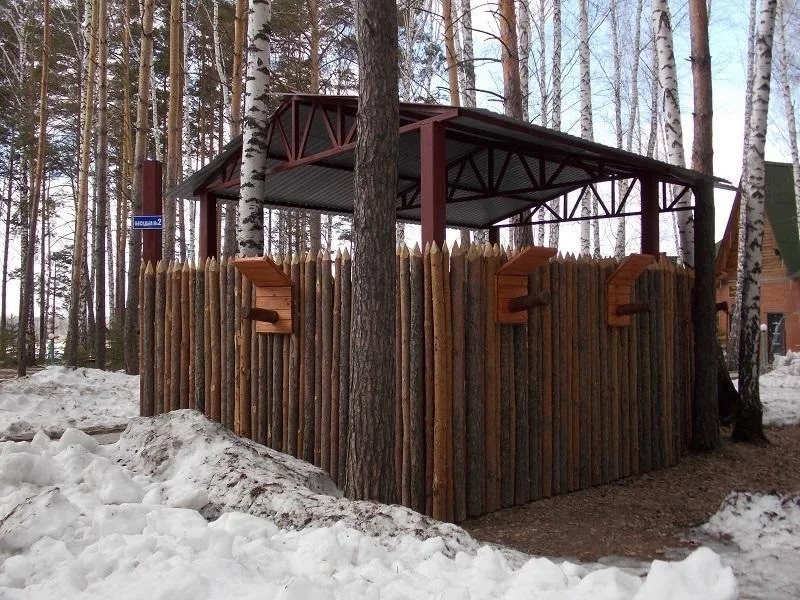 Аренда беседки на 10 человек вблизи реки Обь