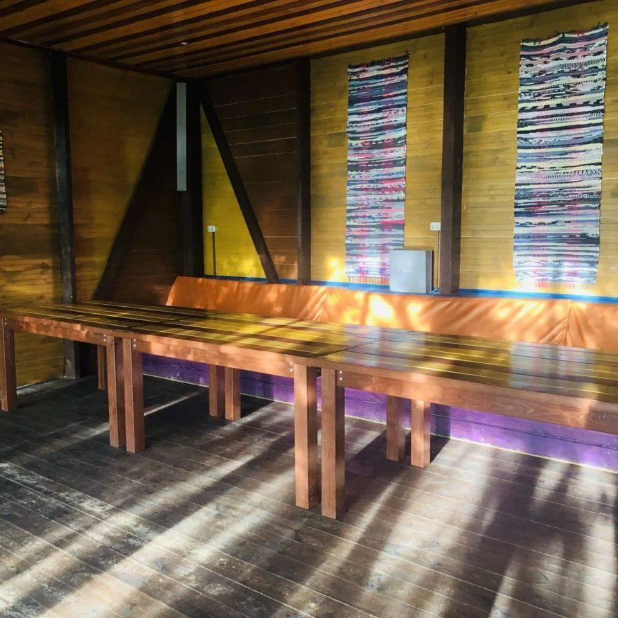 Снять всесезонную беседку «Квадрать» на 30 человек в парке «Печерские пески»