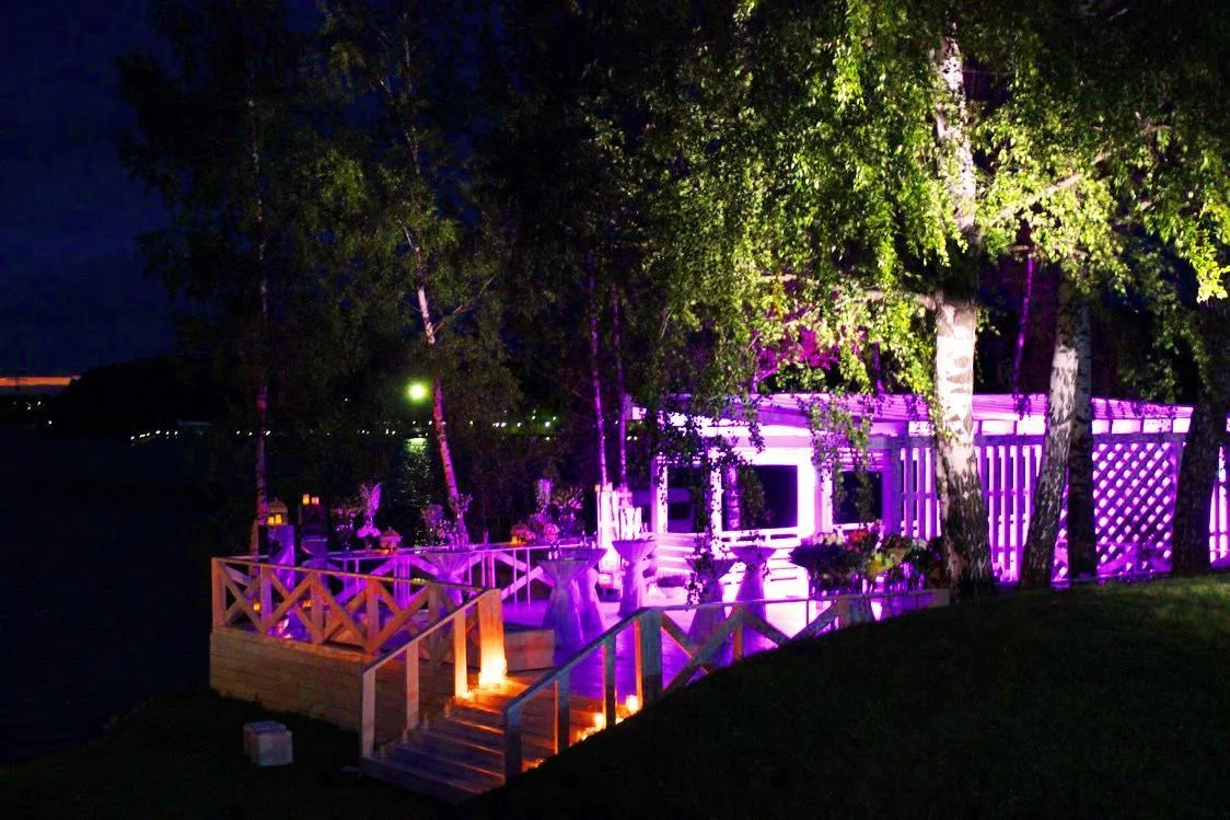 Аренда веранды для шашлыков в клубе Пеликан