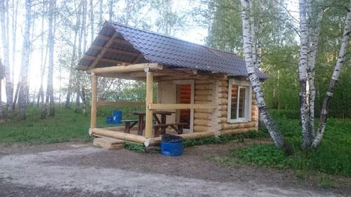Избушки — теплая беседка для шашлыка в зимнее время года на 6-8 человек
