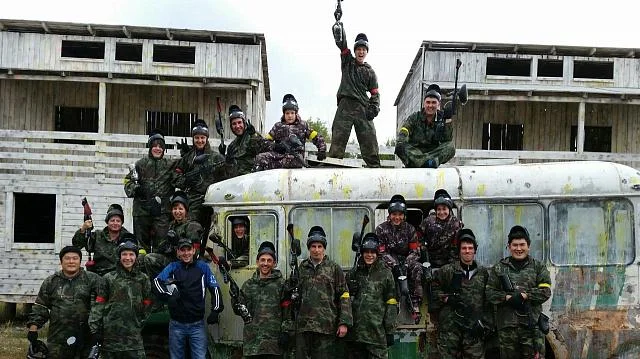 Беседка для пикника и отдыха в “Пейнтбол-Парке”