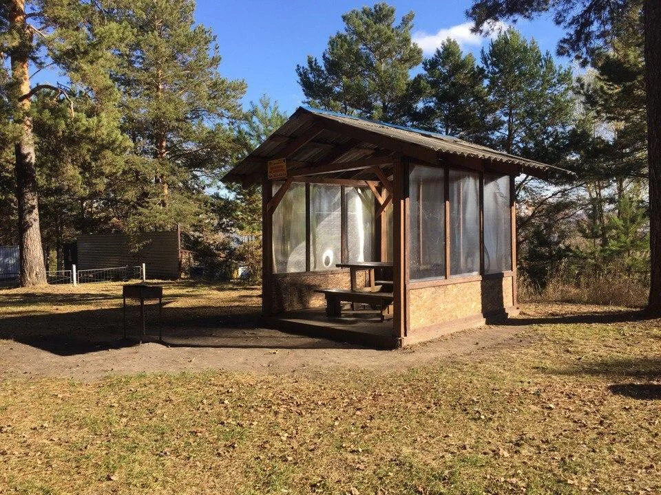 Место для пикника в Новосибирске на 8 человек с мангалом для шашлыка