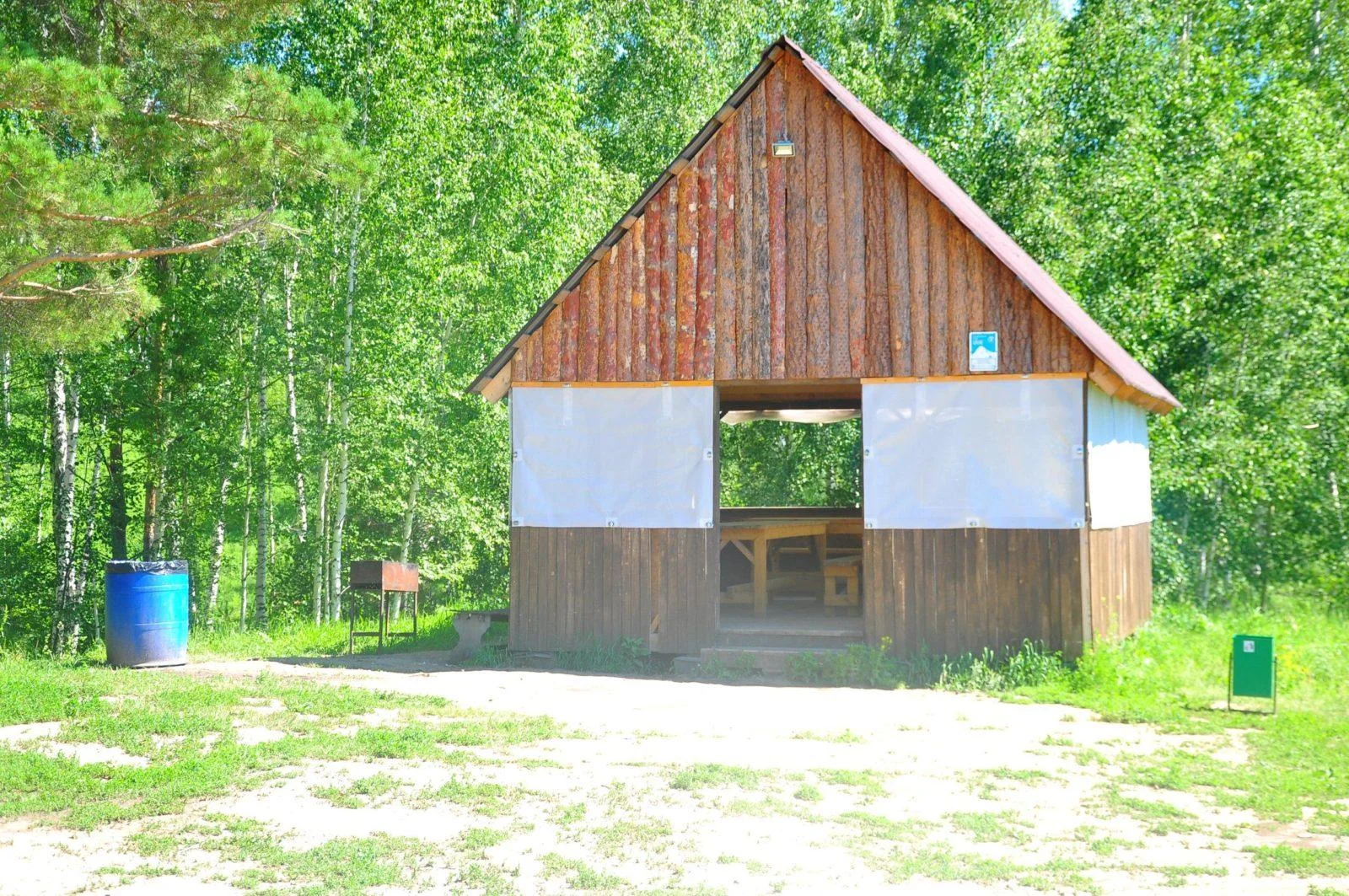 Крытые беседки на компанию до 30 человек в Новосибирске