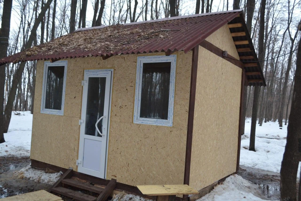 Теплые беседки на территории Парка Активного Отдыха Ульяновск