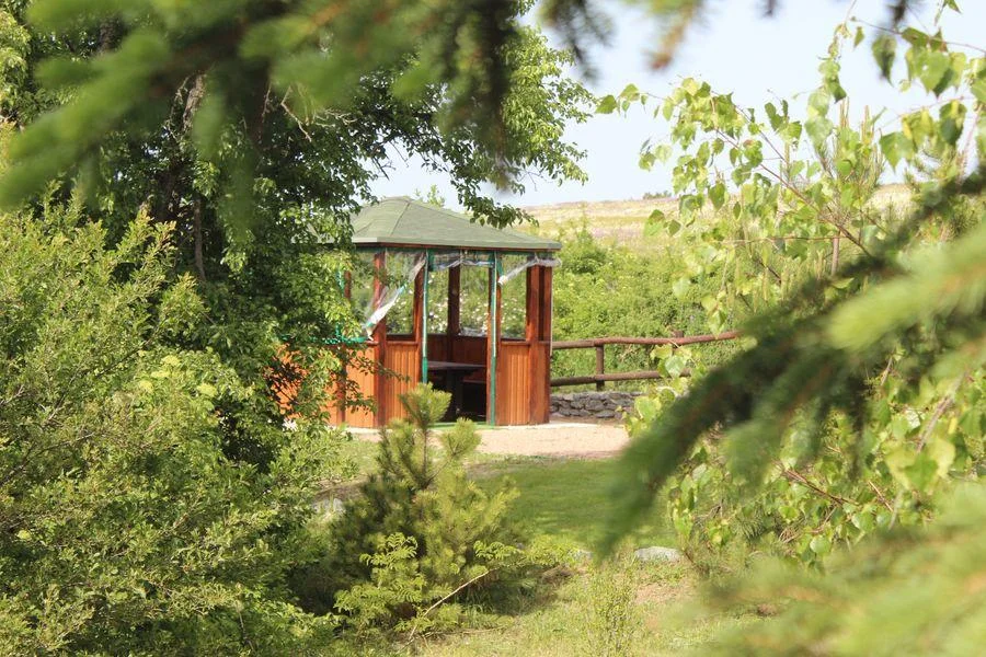 Мангальная зона вместимостью от 12 до 15 человек на Грушевом озере