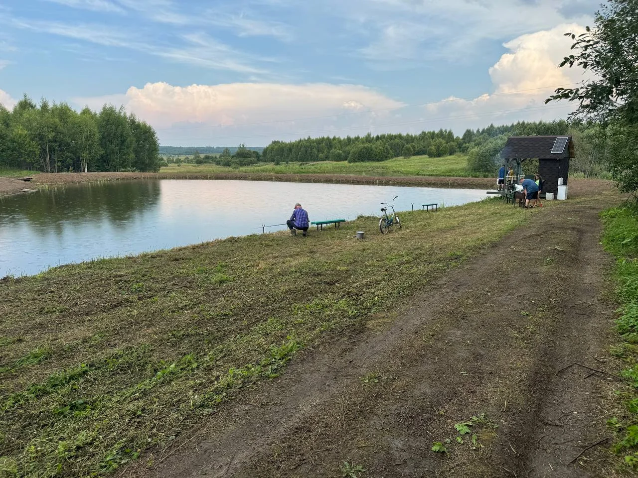 Рыболовный клуб в Твердилково