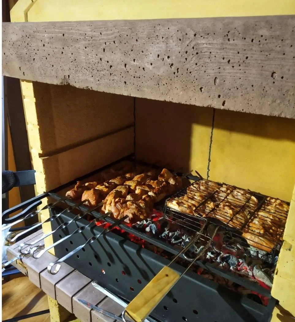 Уютный барбекю домик на 16 персон