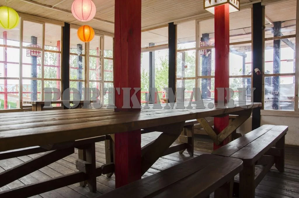 Аренда «китайской» беседки в городском парке отдыха «Порт Кама» в Перми