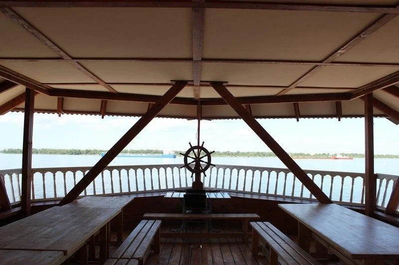 Беседки и баня на базе отдыха “Барвиха”