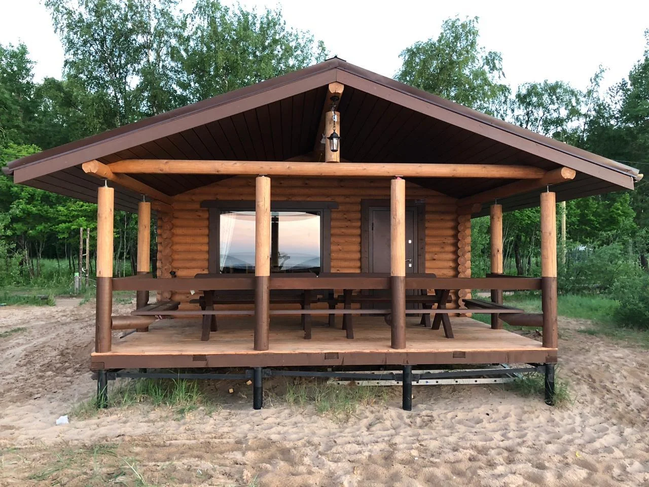 Аренда веранды на берегу Ладожского озера