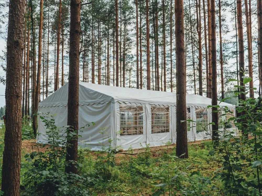 Шатер на 60 человек, площадь 72 кв.м