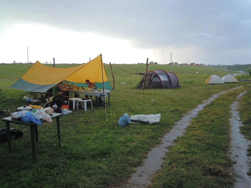 Беседки на вело-лыжной базе “Дубравная”