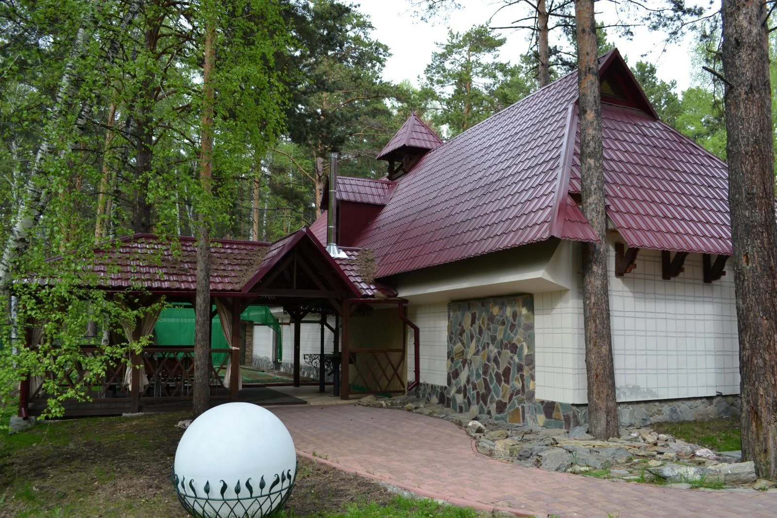 Беседка Робин на компанию до 10 человек — Пансионат Былина (Бердск)