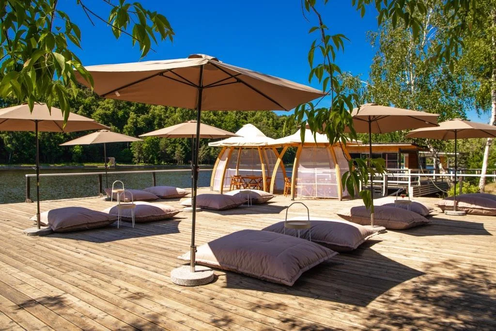 Речной Пирс В Серебряном Бору