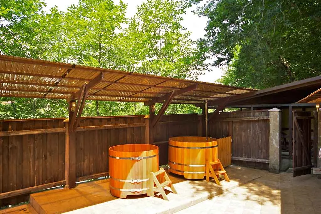 Отдых в беседках на базе отдыха «Благое»