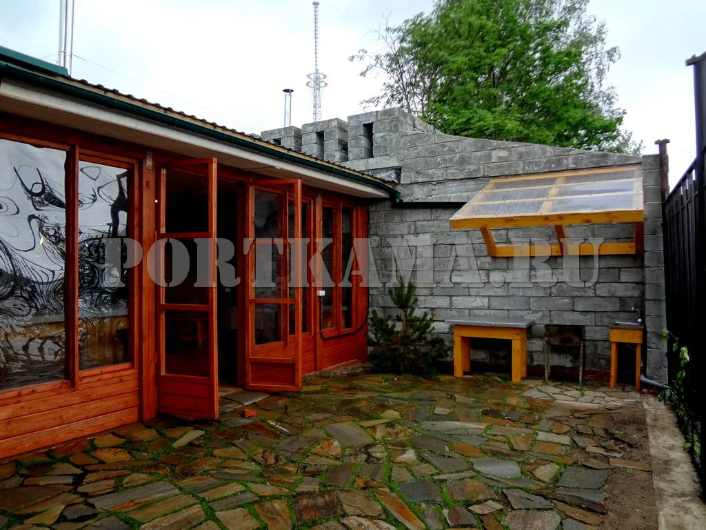 Беседка Хоббита в городском парке отдыха «Порт Кама» в аренду