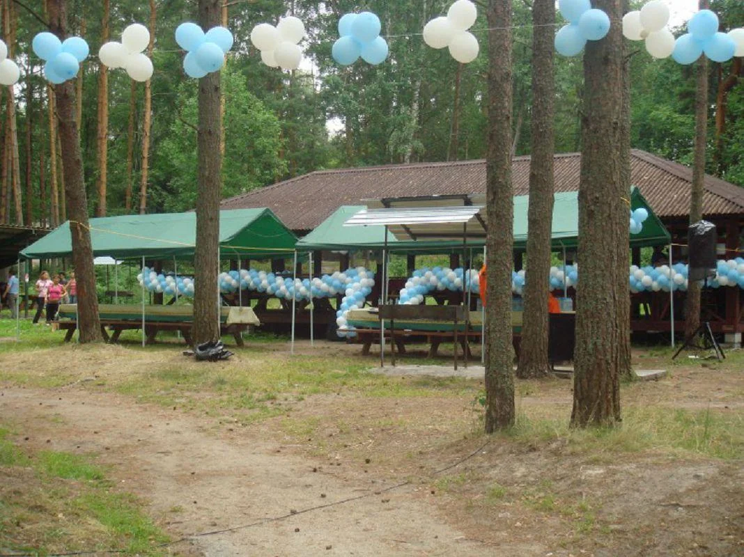 Навес в аренду, турбаза Лосевская, Ленинградская область