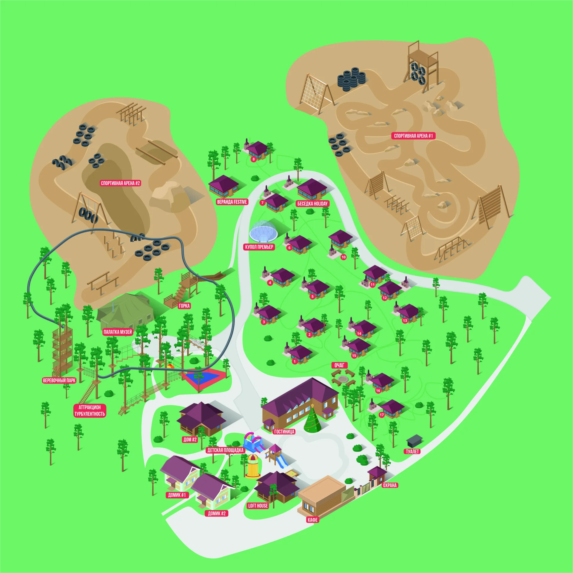 Аренда беседки Зона барбекю Тёплая Полный комфорт