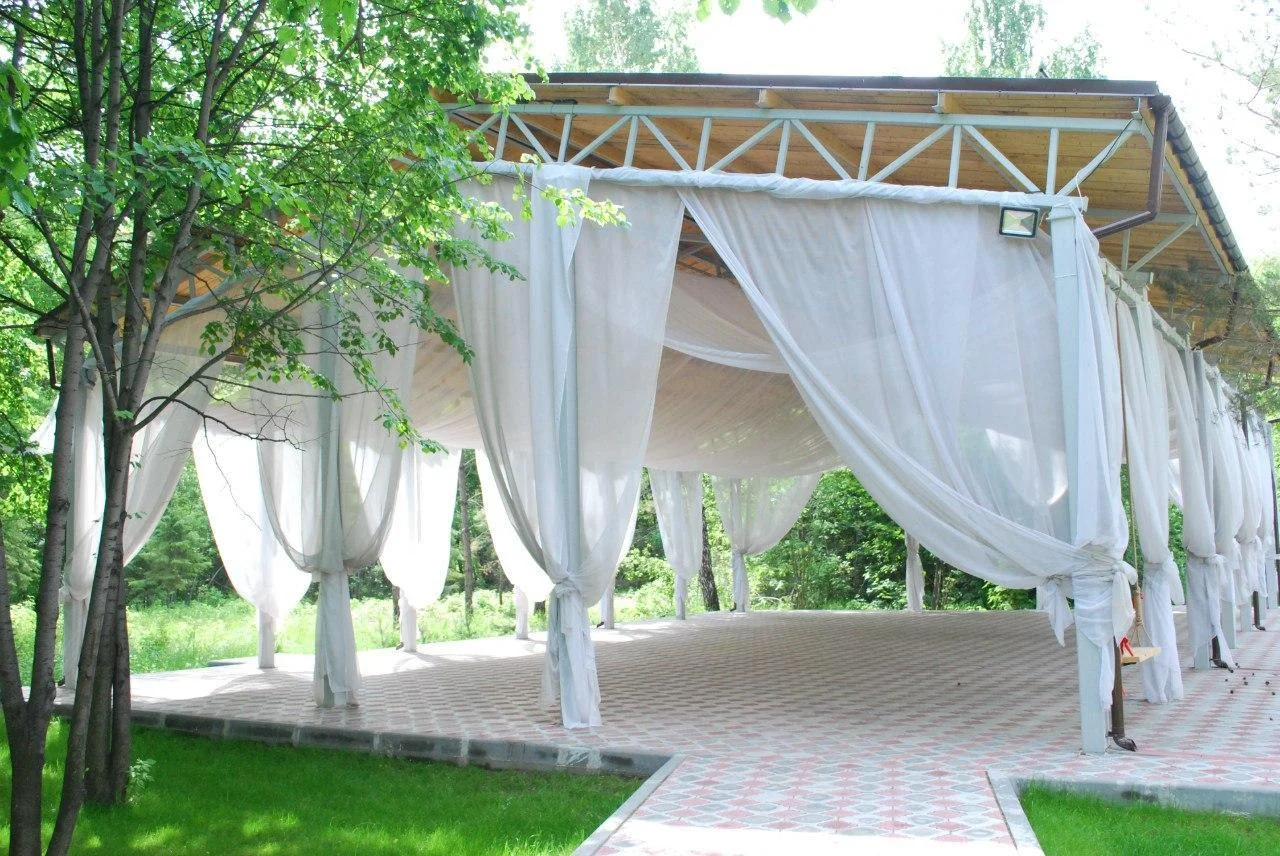 Беседка-навес для свадьбы, выездной регистрации и крупных торжеств до 200 человек