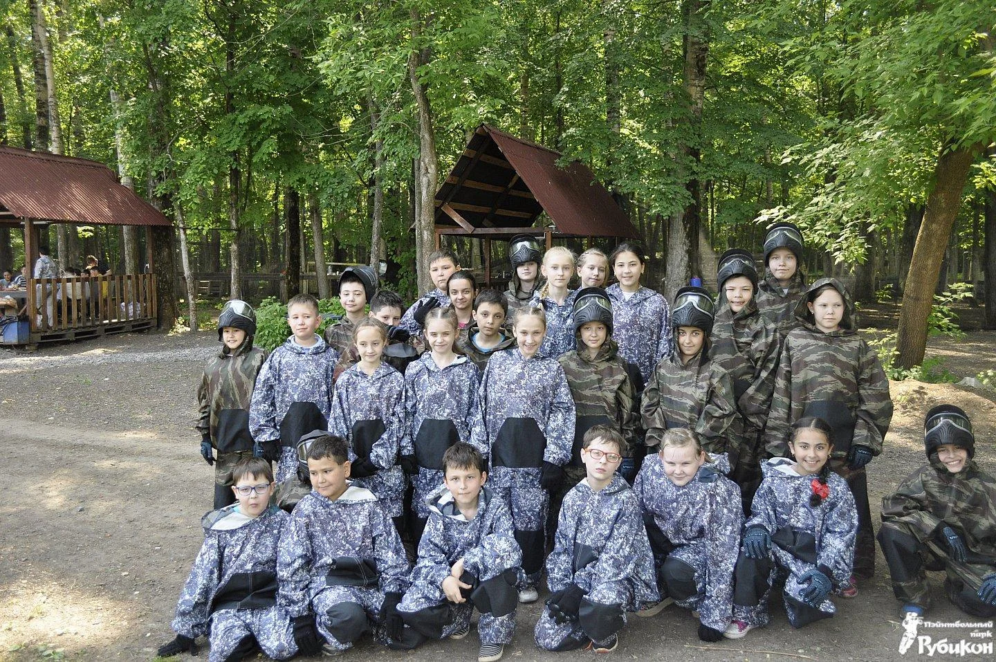 Аренда беседок в пэентбольном парке Рубикон