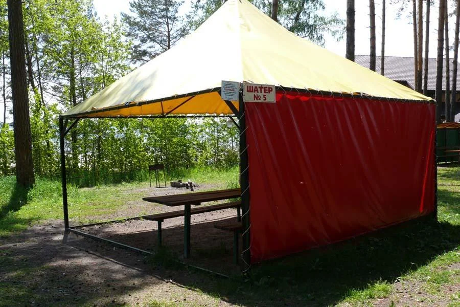 Аренда шатров от 12 до 50 человек на базе отдыха «Азимут-Н»