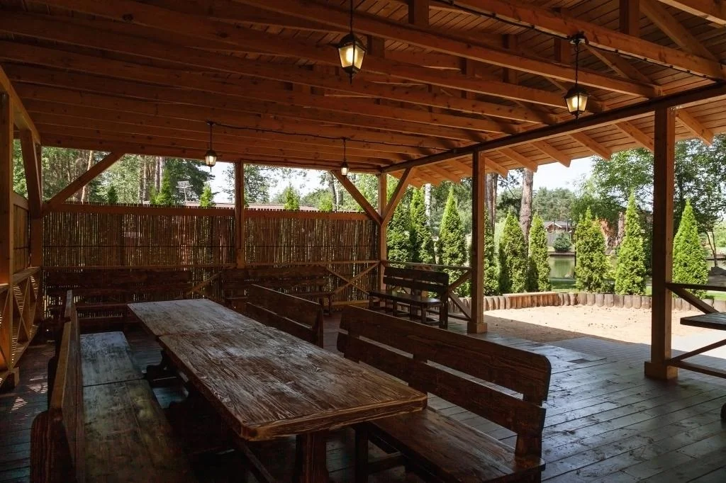 Домик рыбака и беседка на 30-40 человек недалеко от Москвы