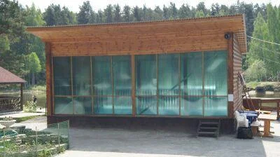 Аренда корпоративной VIP беседки до 40 человек — Рыбалка на Калиновке