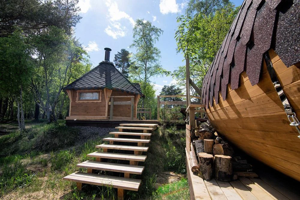 Гриль домик недалеко от Санкт-Петербурга, Ладога парк