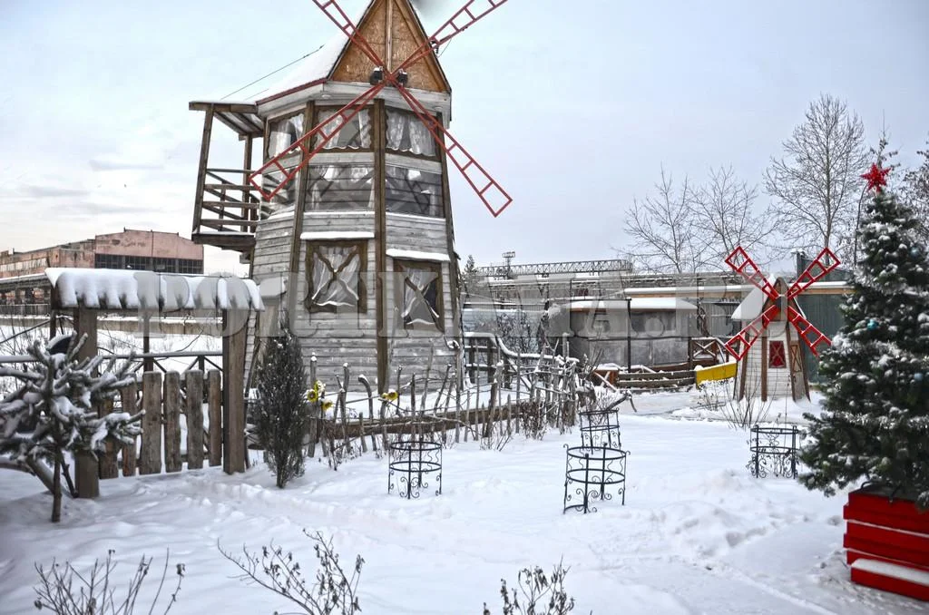 2-этажная беседка «Мельница» в городском парке отдыха «Порт Кама» в аренду