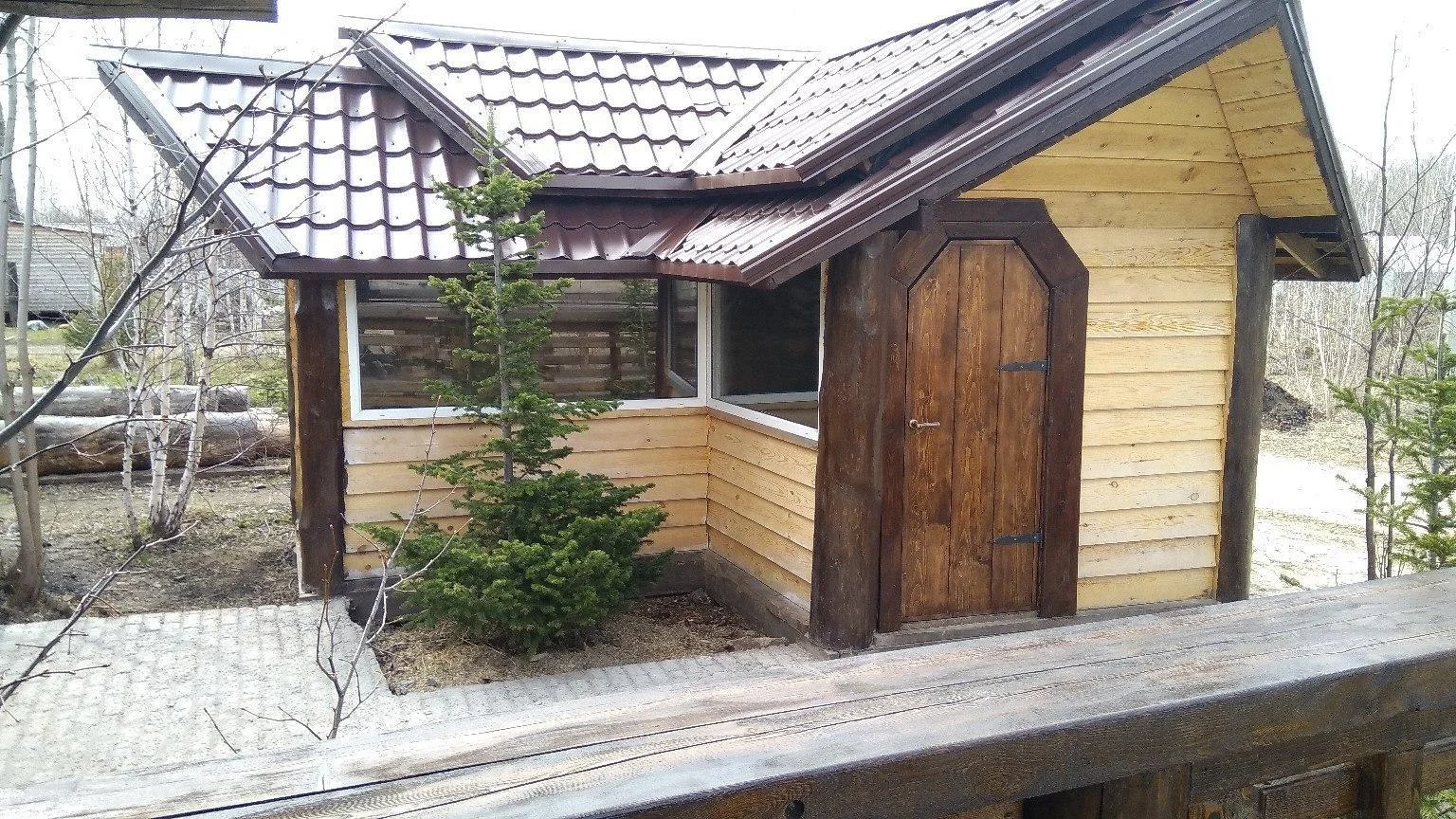 Летняя беседка с мангалом в Квест-Парке «РАТИБОР»