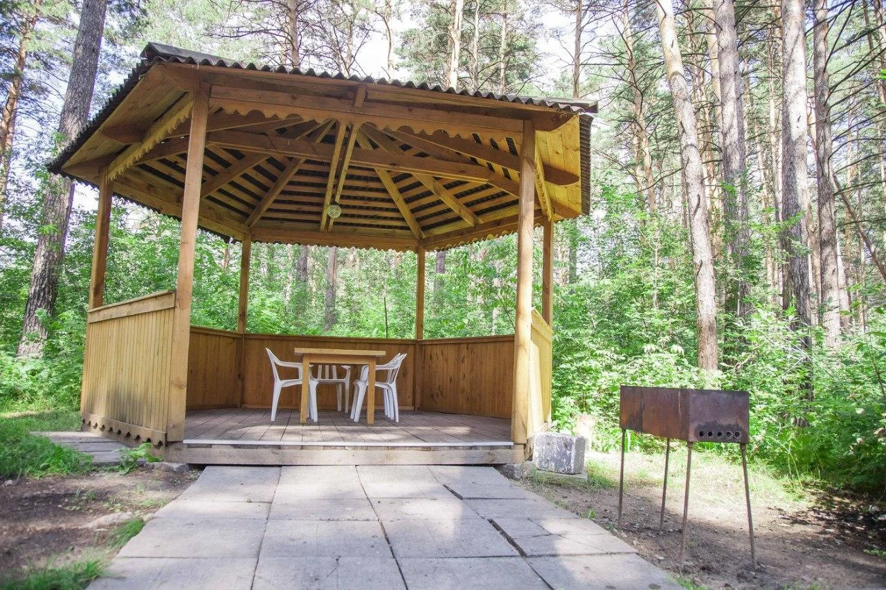 Беседки с мангалами — Пансионат «Колос» в Новосибирске