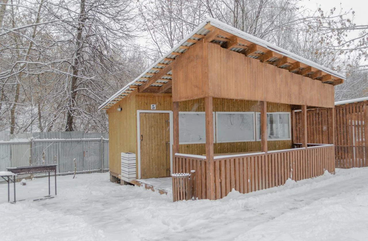 Теплая беседка на 20 человек в парке — «Городская Дача»