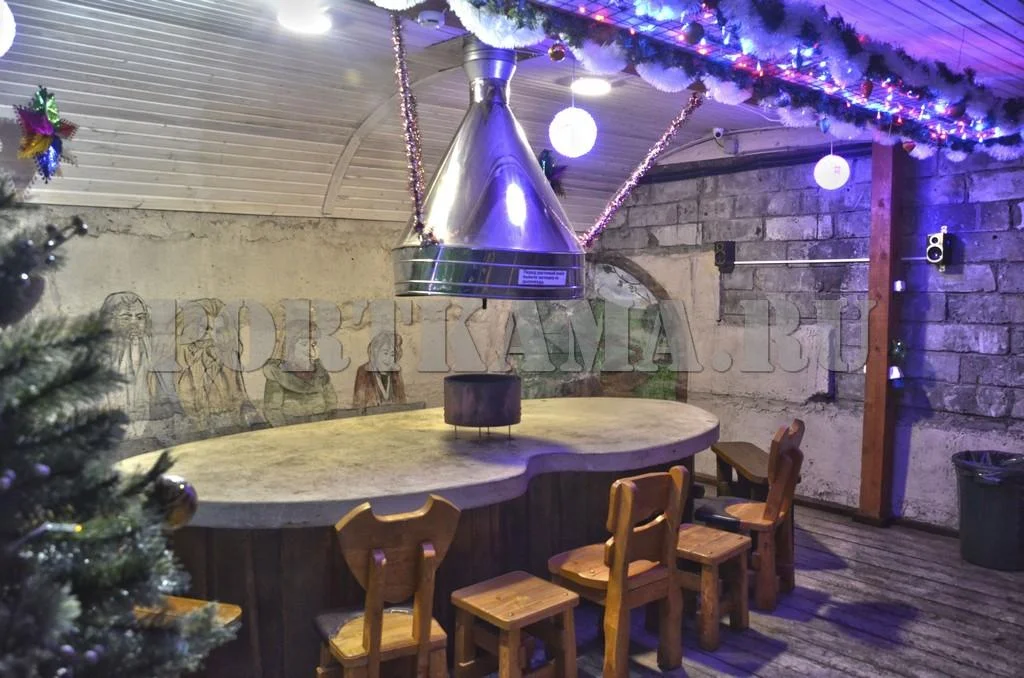 Беседка Хоббита в городском парке отдыха «Порт Кама» в аренду