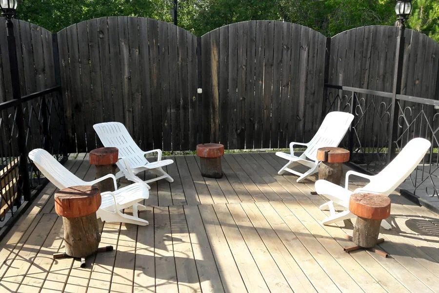 Терраса на 50 посадочных мест в Новосибирске