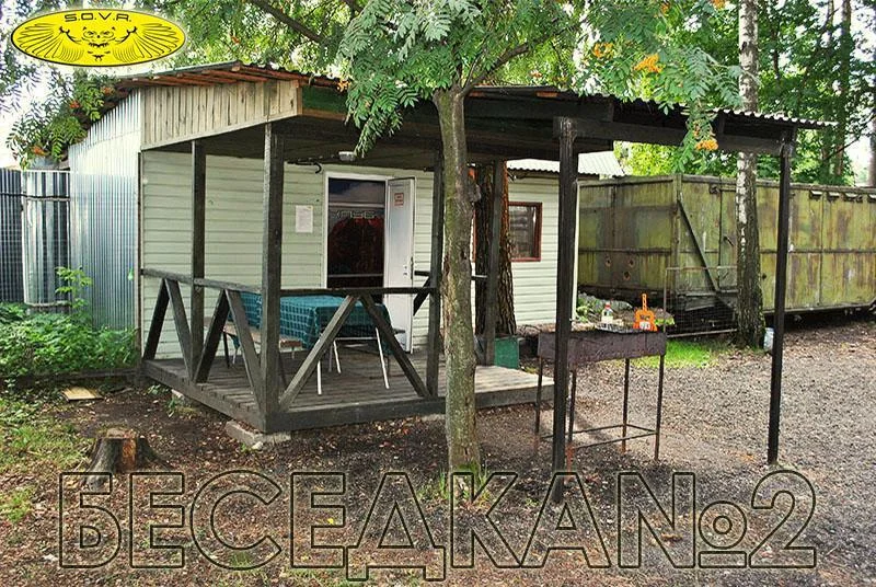 Средняя беседка на 20-25 человек — отопление, освещение и розетки